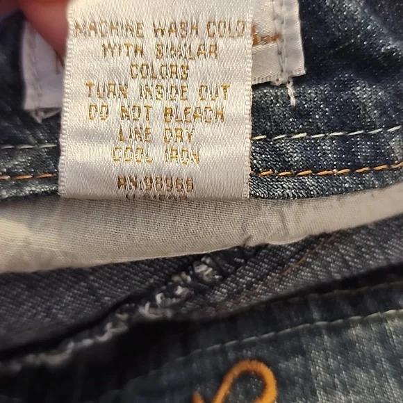 Monroe And Main Womens Blue Denim Capri Plus Size Jeans Size 16 - Picture 12 of 12